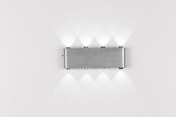 Aluminium Warm/ White Color Temperature 8W LED Wall Lamp L19*H6CM